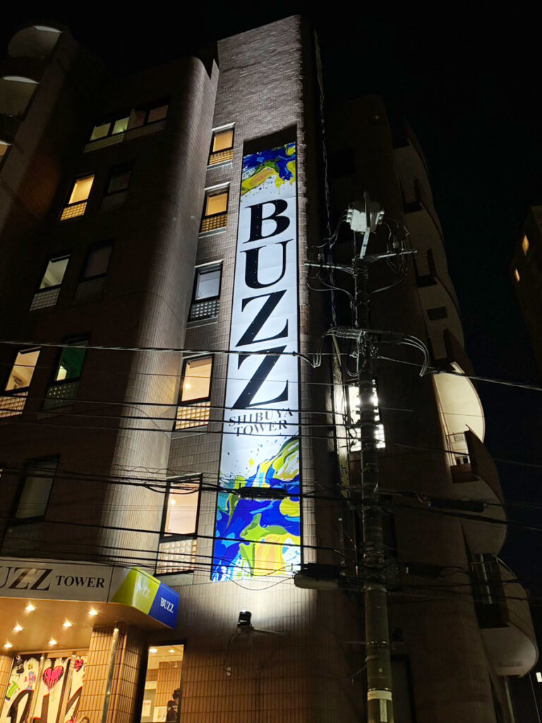 BUZZ渋谷TOWER 看板デザイン