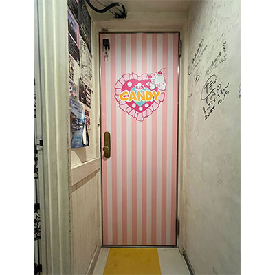 BAR CANDY ドアデザイン